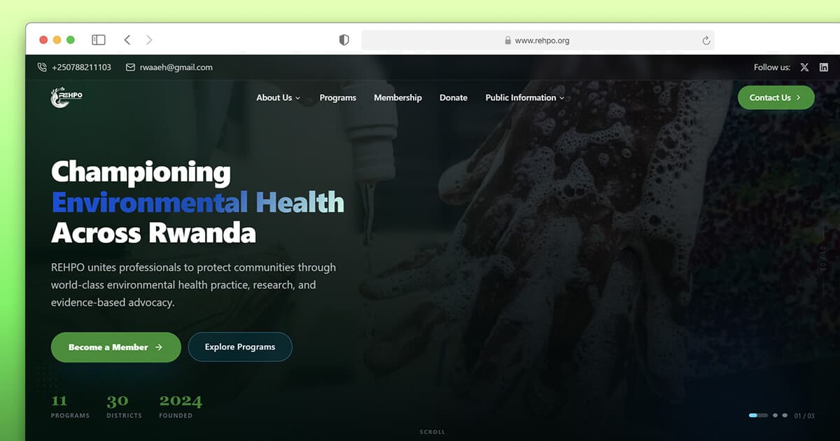 Environmental Health Professionals Platform